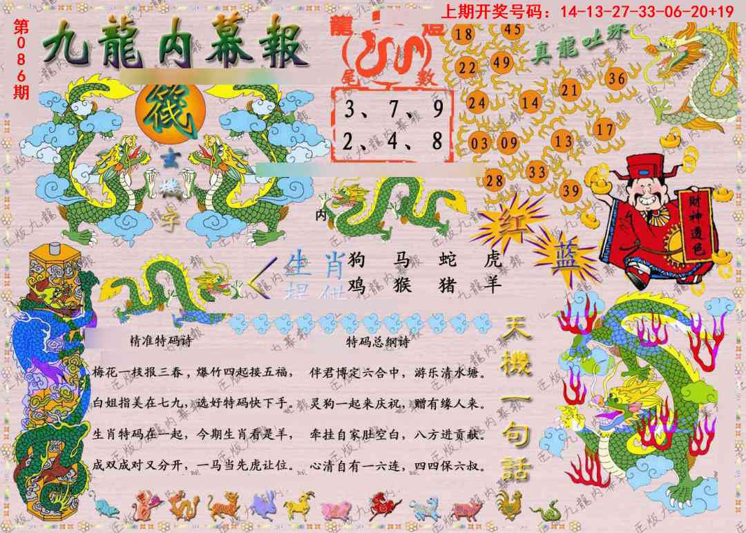 086期正版九龙内幕报[图]